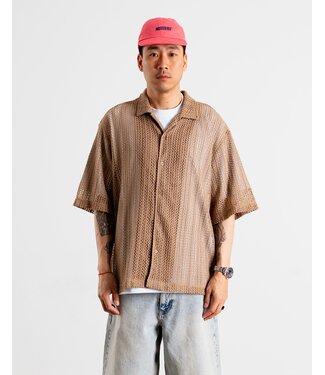 woodbird Woodbird Wang Lace Shirt Taupe Brown