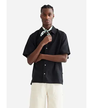 woodbird Woodbird Banks Linen Shirt Black