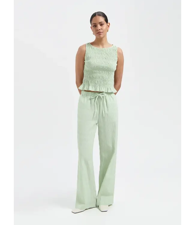 Nous Sommes Labels Nous Sommes Label Inez Pants Light Green Yellow