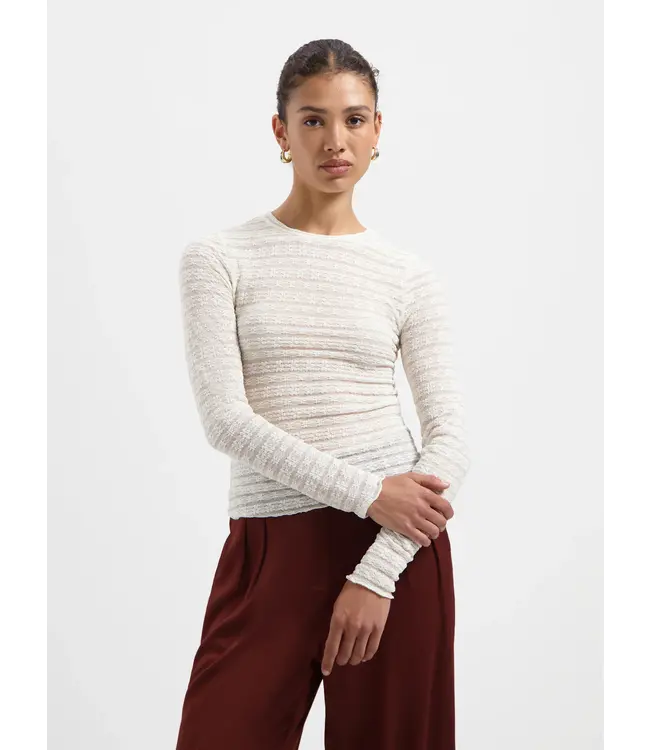 Nous Sommes Labels Nous Sommes Labels Leslie Mesh Top White