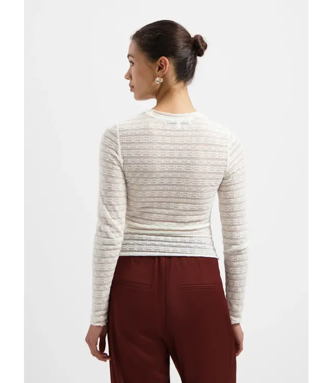 Nous Sommes Labels Nous Sommes Labels Leslie Mesh Top White