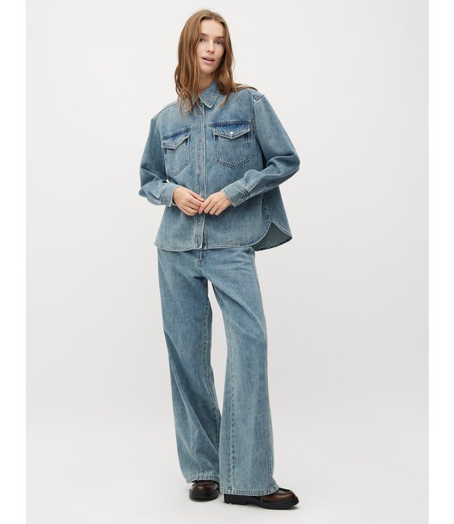 MbyM Mbym Stellan Katy Pant Blue Soft Wash