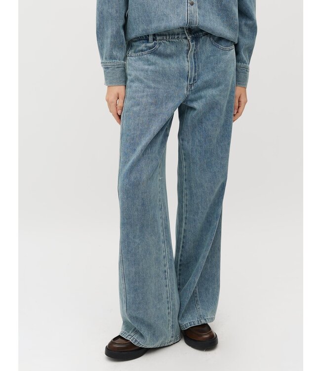 MbyM Mbym Stellan Katy Pant Blue Soft Wash