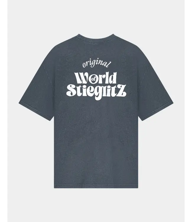 Stieglitz Stieglitz World Of Stieg Oversized T-shirt Black