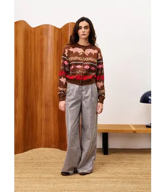 Frnch Frnch Pantalon Ninou Chocolat