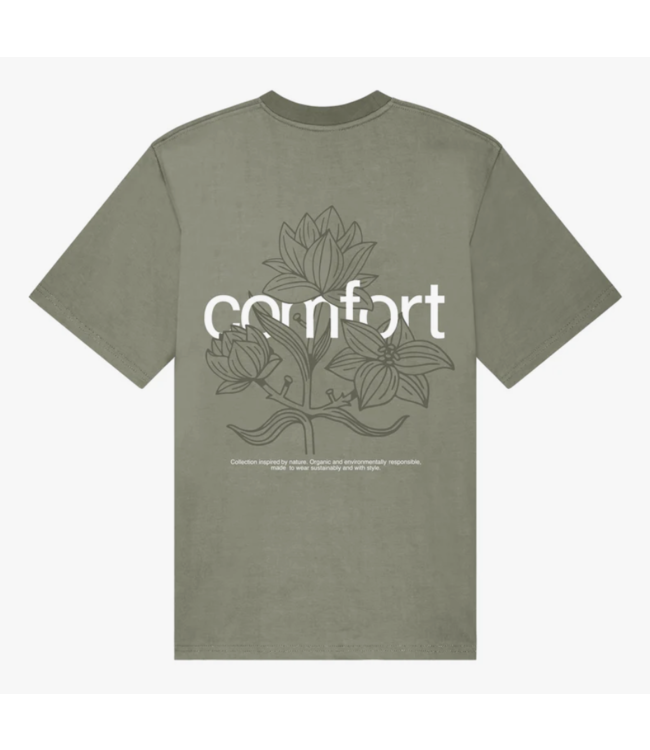 comfort club Comfort Club Lilium Tee Olive