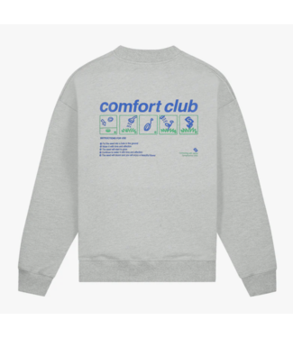 comfort club Comfort Club Seeding Crewneck Light Gray Marl