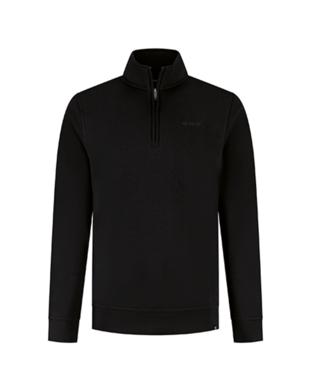 vänner Vanner Tisso Halfzip Sweater Black