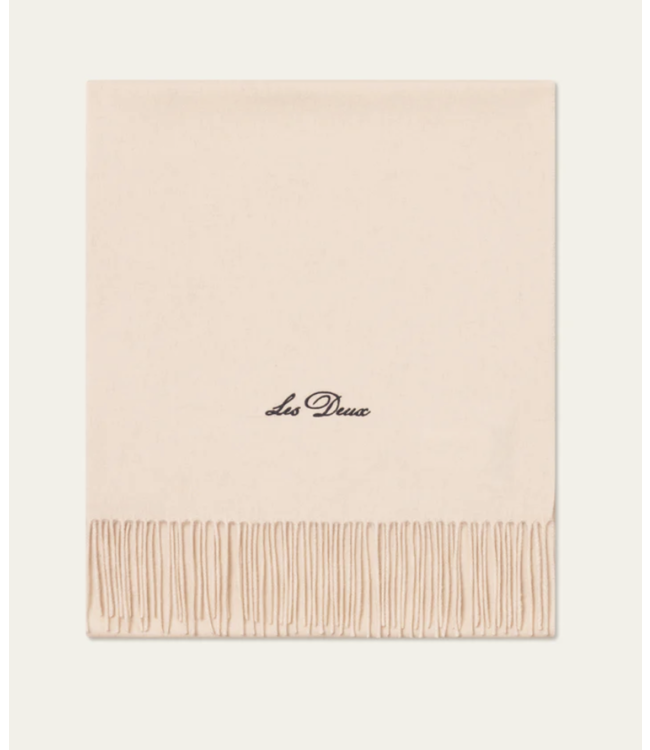 Les Deux Les Deux Whitaker Wool Scarf Ivory