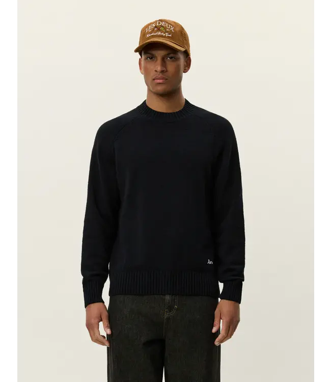 Les Deux Les Deux Brad Roundneck Knit Black