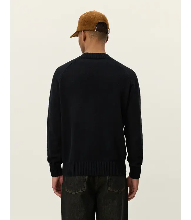 Les Deux Les Deux Brad Roundneck Knit Black