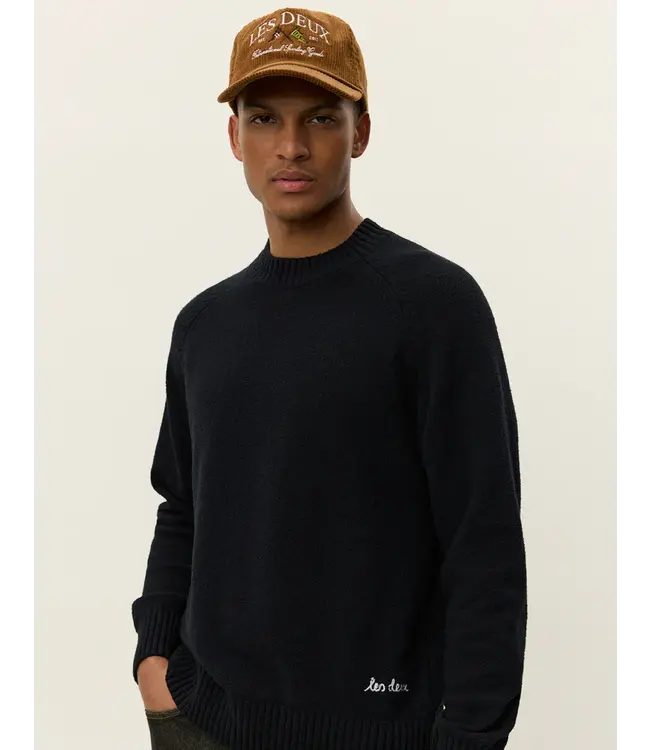 Les Deux Les Deux Brad Roundneck Knit Black