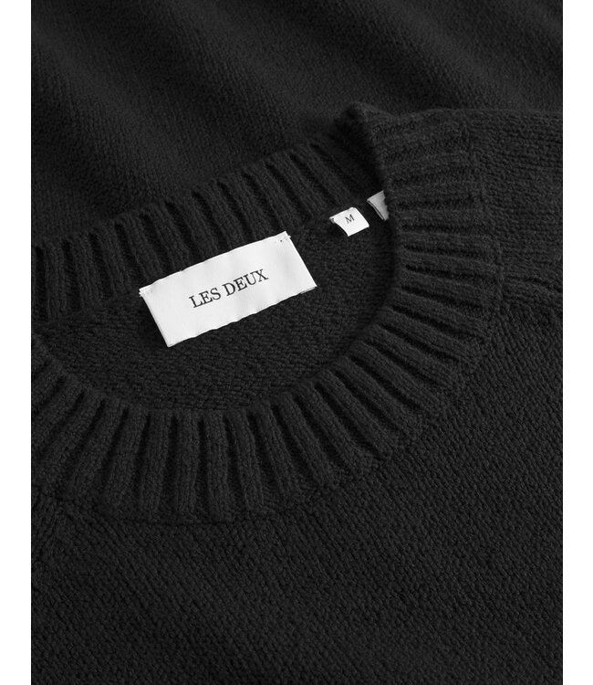 Les Deux Les Deux Brad Roundneck Knit Black