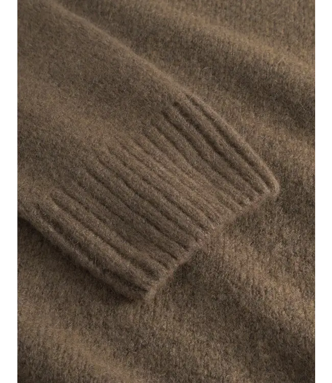 Les Deux Les Deux  Gilbert Crewneck Knit Teak Brown