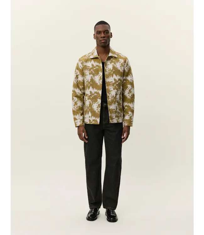 Les Deux Les Deux Layton Cattle Jacquard Overshirt