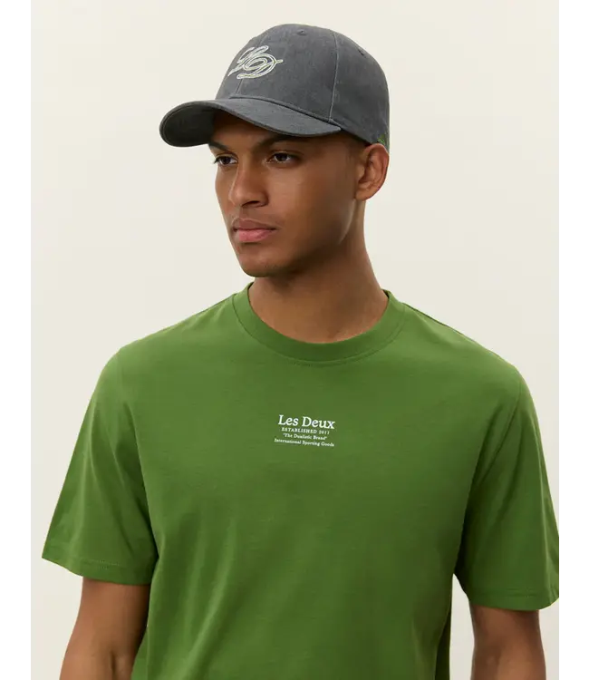 Les Deux Les Deux Established T-shirt Twist Of Lime