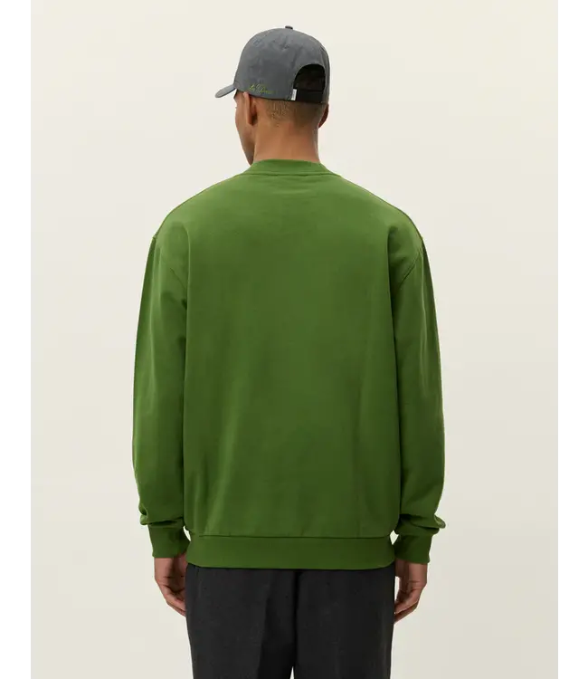 Les Deux Les Deux Established Sweatshirt Twist Of Lime