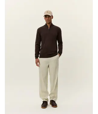 Les Deux Les Deux Greyson Half-Zip Merino Knit Delicioso