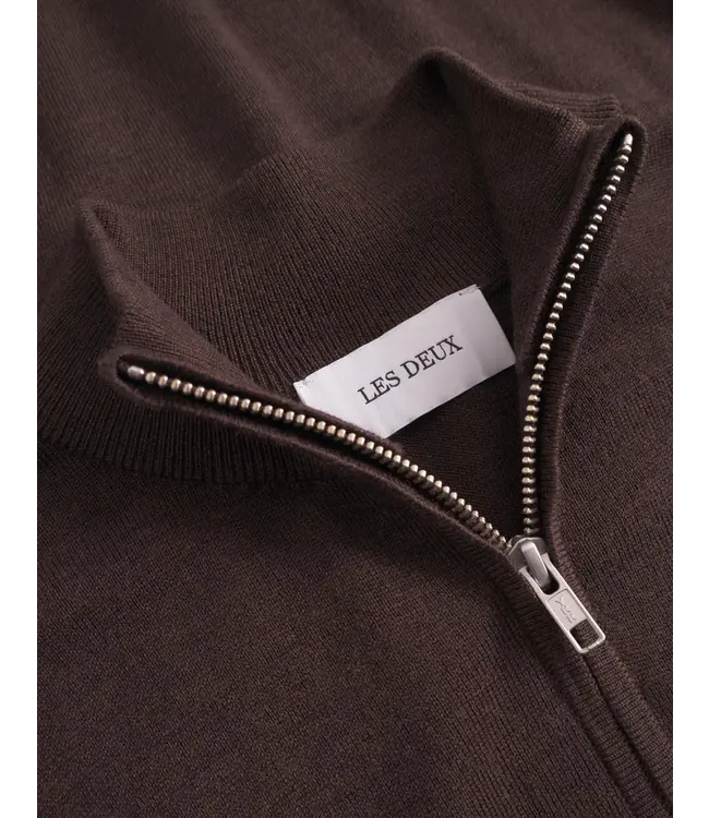 Les Deux Les Deux Greyson Half-Zip Merino Knit Delicioso