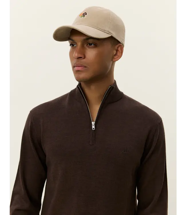 Les Deux Les Deux Greyson Half-Zip Merino Knit Delicioso