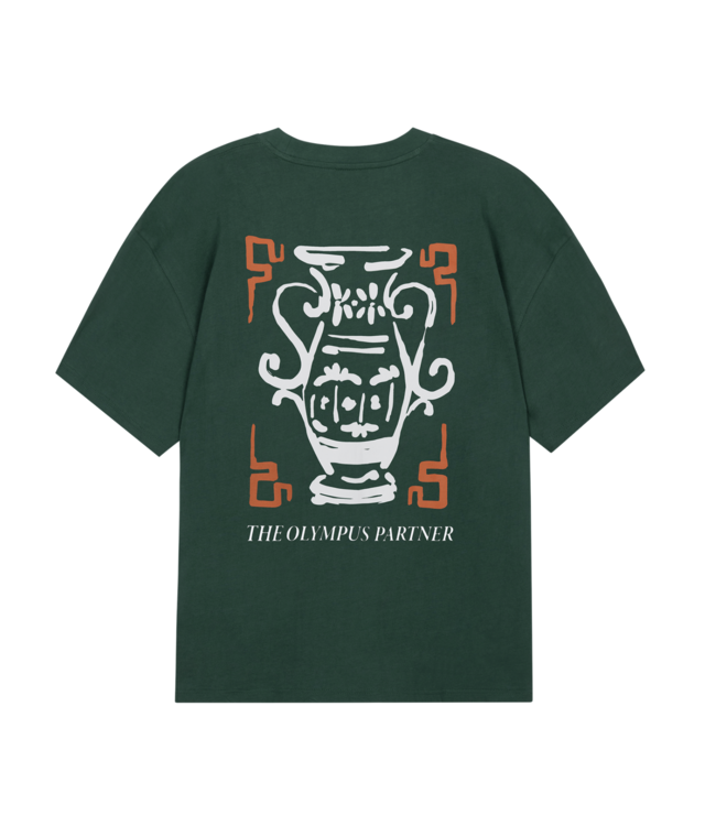 comfort club Comfort Club Amphora Tee Rain Forest