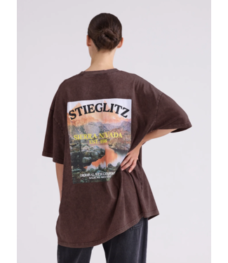 Stieglitz Stieglitz Miquel Oversized T-shirt Brown