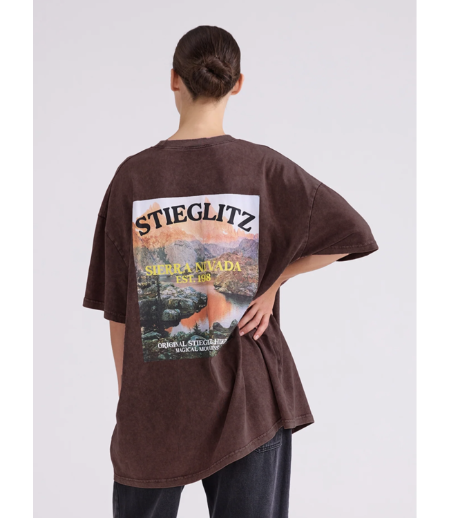 Stieglitz Stieglitz Miquel Oversized T-shirt Brown