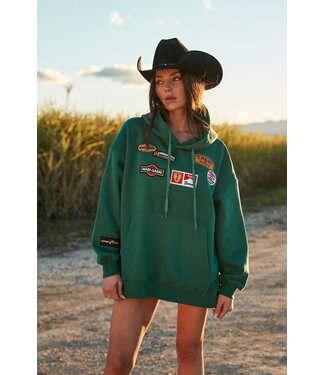 Sabbi Sabbi Be Youtiful Hotel Hoodie Green