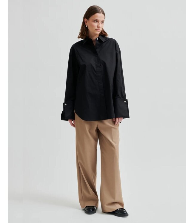 Second Female Second Female Calico New Shirt Black