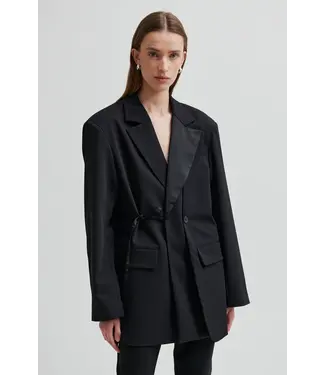 Second Female Second Female Drink Blazer Black