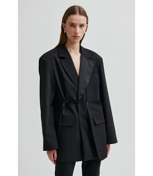 Second Female Second Female Drink Blazer Black