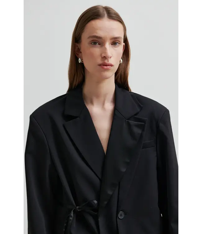 Second Female Second Female Drink Blazer Black