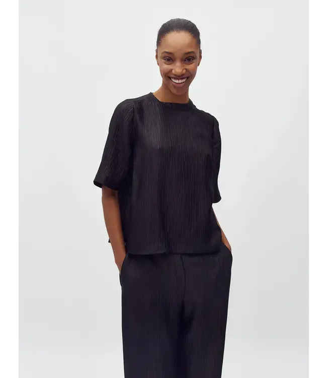 MbyM Mbym Plissa Samia-M Shirt / Blouse Black