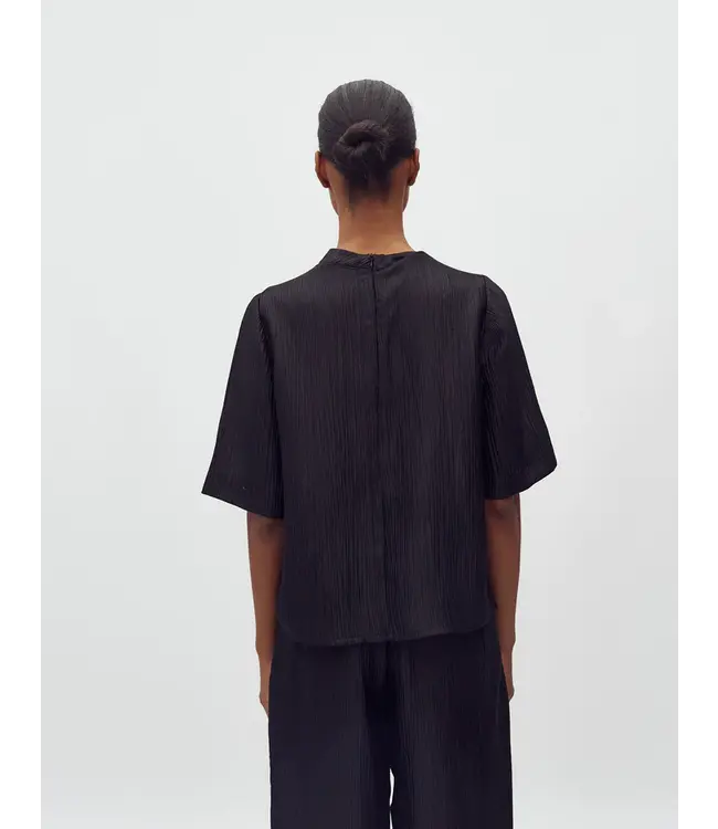 MbyM Mbym Plissa Samia-M Shirt / Blouse Black