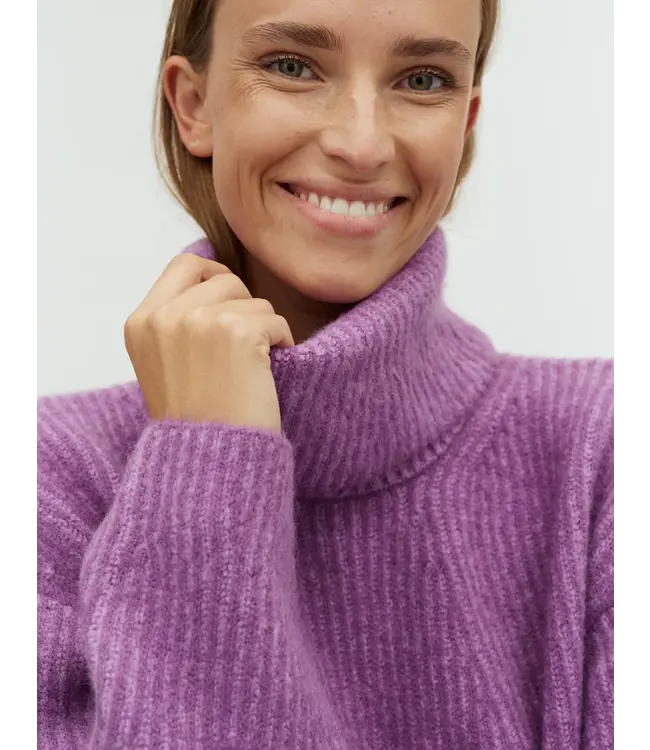 MbyM Mbym Hevelyn Kemina-M Knit Gentle Violet Stripe