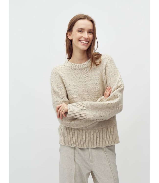 Mbym Becki Gillian-M Knit Oyster Sprinkle