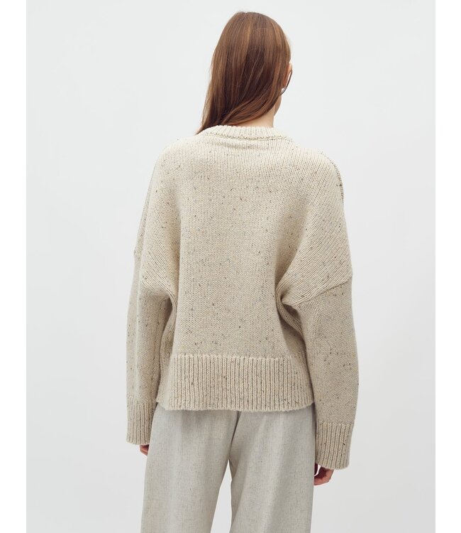 Mbym Becki Gillian-M Knit Oyster Sprinkle