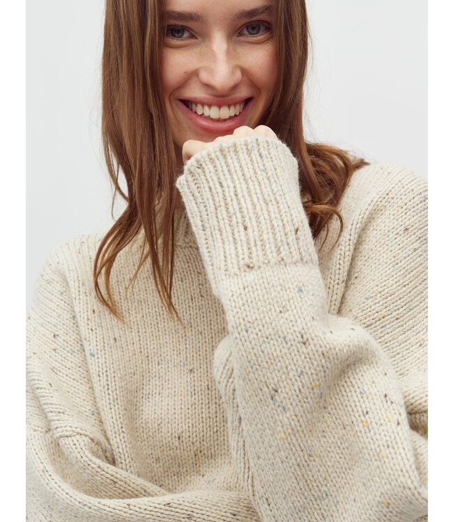 Mbym Becki Gillian-M Knit Oyster Sprinkle