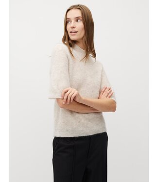 MbyM Mbym Sunday Clara Crew-M Knit Oat Melange