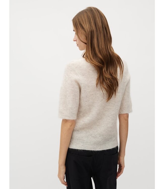 MbyM Mbym Sunday Clara Crew-M Knit Oat Melange