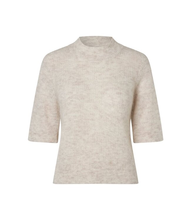 MbyM Mbym Sunday Clara Crew-M Knit Oat Melange