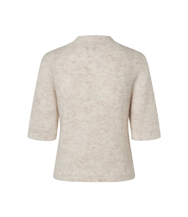 MbyM Mbym Sunday Clara Crew-M Knit Oat Melange