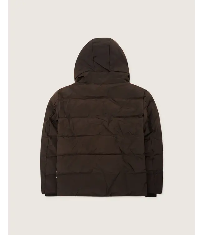 woodbird Woodbird Joseph Tech Jacket Dark Brown