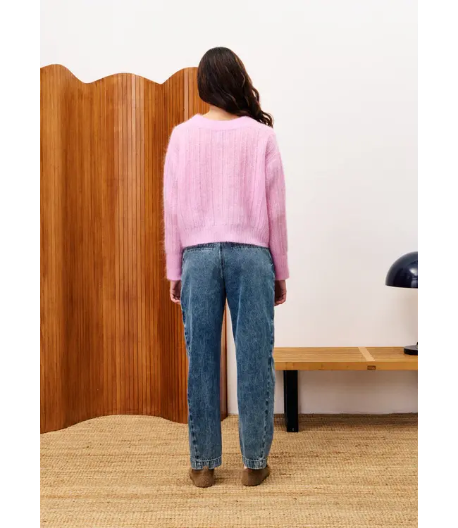 Frnch Frnch Pull Myosotis Rose Pale