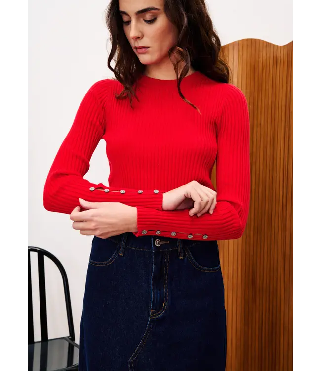 Frnch Frnch Top Amaryllis Rouge