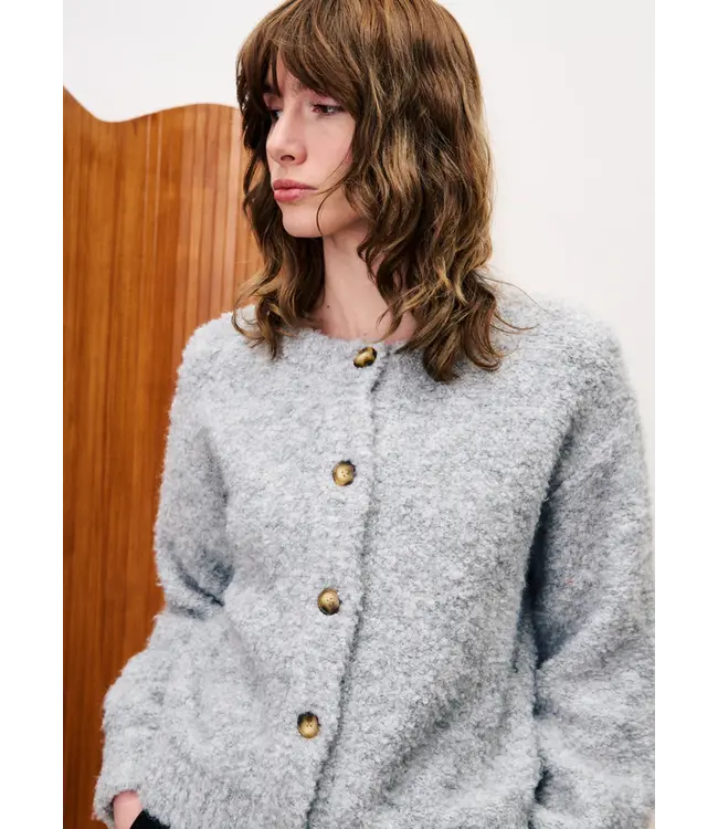 Frnch Frnch Cardigan Selkirk Gris