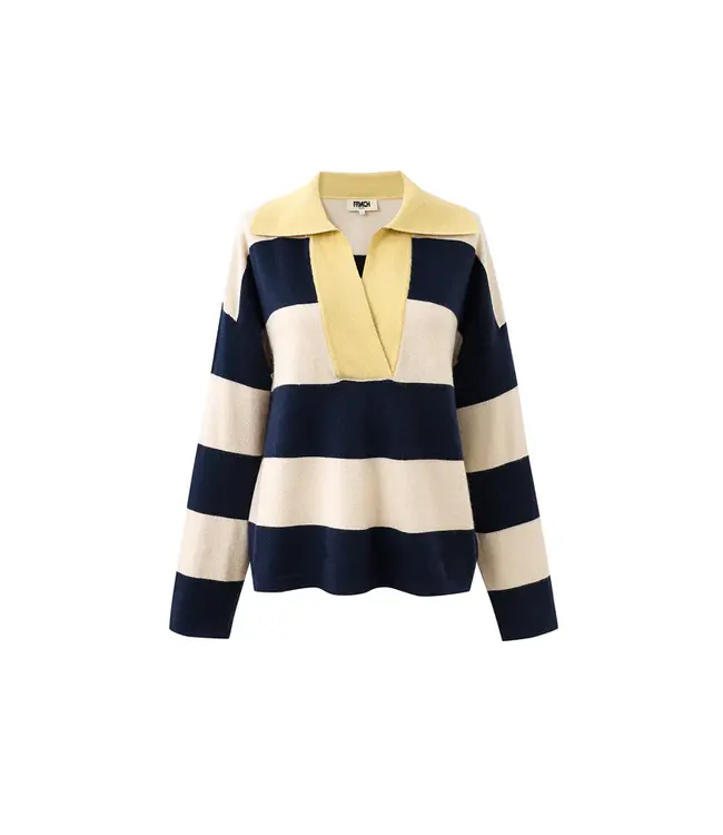 Frnch Frnch Pull Colchique Bleu Marine