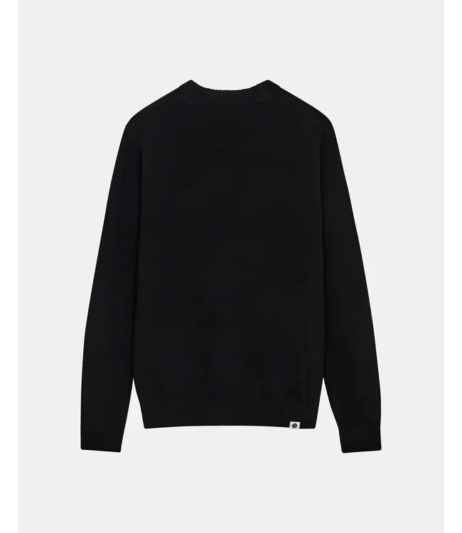 Anerkjendt Anerkjendt Akrico Lambswool Knit Caviar