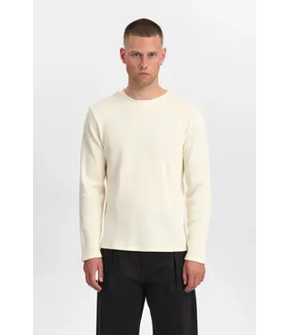 Anerkjendt Anerkjendt Akkikki L/S Waffle Tee Tofu