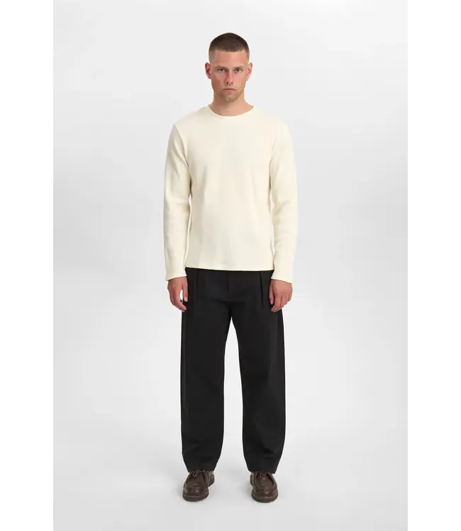 Anerkjendt Anerkjendt Akkikki L/S Waffle Tee Tofu